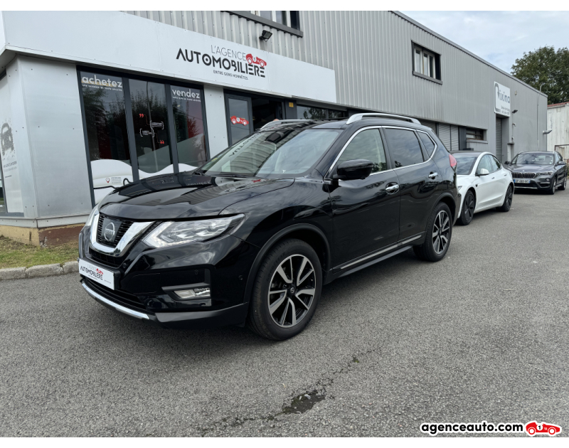 Achat voiture occasion, Auto occasion pas cher | Agence Auto Nissan X-Trail 1.6 DCI 130 CH TEKNA 7 PLACES 4X4 Noir Année 2018 Manuelle Diesel