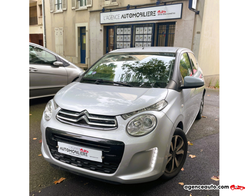 Aankoop Gebruikte Auto, Goedkope Gebruikte Auto | Agence Auto Citroen C1 II 1.0 VTI 72 SHINE ETG 5P Zilver Jaar 2019 Automatische auto Benzine