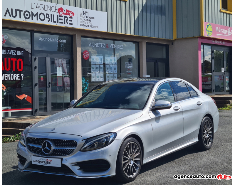 Achat voiture occasion, Auto occasion pas cher | Agence Auto Mercedes Classe C 200 CDI 1.6 136 CH SPORTLINE Gris Année 2015 Automatique Diesel