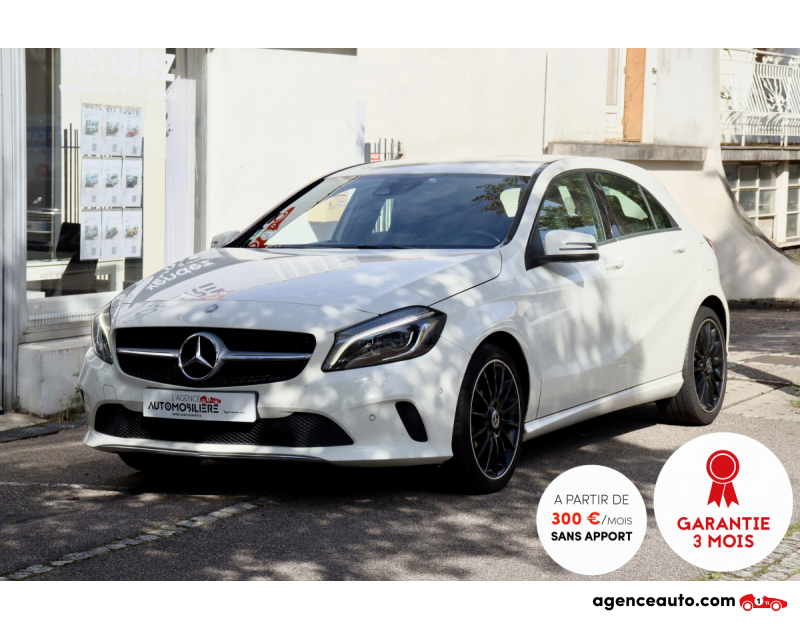 Achat voiture occasion, Auto occasion pas cher | Agence Auto Mercedes Classe A Phase 2 200d 136 Sensation 7G-DCT (Full LED,Sièges Chauffants) Blanc Année 2015 Automatique Diesel