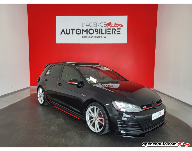 Aankoop Gebruikte Auto, Goedkope Gebruikte Auto | Agence Auto Volkswagen Golf GOLF 7 GTI 2.0 TFSI 220 5 PORTES BOITE DSG Noir Jaar 2013 Automatique Essence
