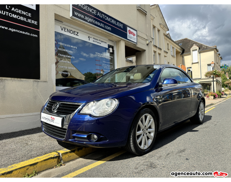 Gebrauchtwagenkauf, Günstige Gebrauchtwagen | Automobilienagentur Volkswagen EOS 2.0 TDI 140cv CARAT Bleu Jahr 2006 Manuelle Diesel