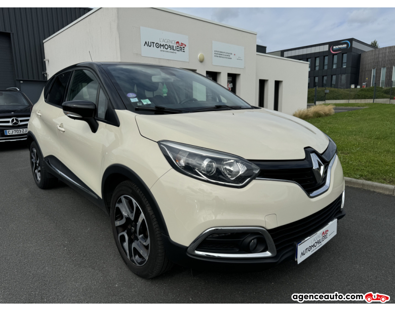 Aankoop Gebruikte Auto, Goedkope Gebruikte Auto | Agence Auto Renault Captur I 0.9 TCe eco2 90 INTENS | GARANTIE 6 MOIS Blanc Jaar 2015 Manuelle Essence