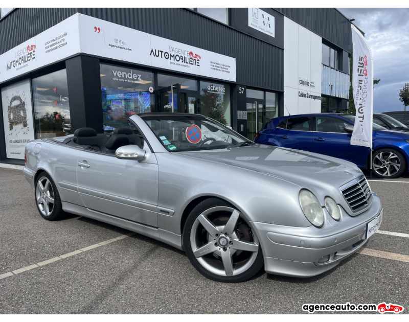 Acquisto Auto Usate, Auto Usate Economiche | Agenzia Automobiliare Mercedes CLK Cabriolet 320 V6 3.2 218CV CABRIOLET Grigio Anno 2000 Automatico Benzina