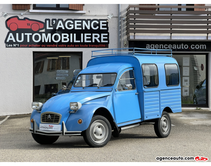 Achat voiture occasion, Auto occasion pas cher | Agence Auto Citroen 2CV camionnette AK400 fourgonnette Bleu Année 1978 Manuelle Essence