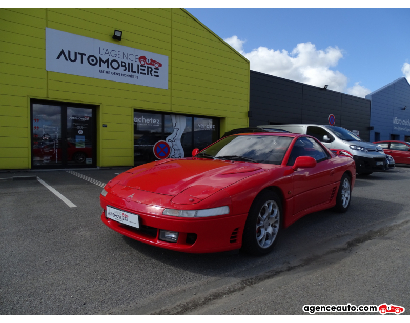 Compra de Coches Usados, Coches Usados Baratos %'|'% Agence Auto Mitsubishi 3000 gt BI TURBO V6 3.0 L GT 285 ch VR4 Rojo Año 1993 Manual Gasolina