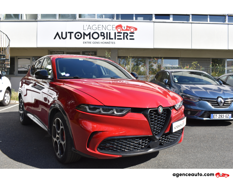 Gebrauchtwagenkauf, Günstige Gebrauchtwagen | Automobilienagentur Alfa Romeo Tonale VELOCE 1.5 T Mild Hybrid TCT7 160 cv Boîte auto Conduite autonome niv 2 Rouge Jahr 2022 Automatique Hybride