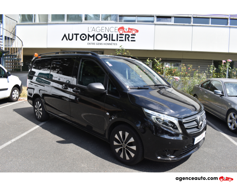 Aankoop Gebruikte Auto, Goedkope Gebruikte Auto | Agence Auto Mercedes Vito AMG LINE Combi Mixto 119 1.9 CDI 16V 9G-TRONIC 190 cv Boîte auto Noir Jaar 2022 Automatique Diesel