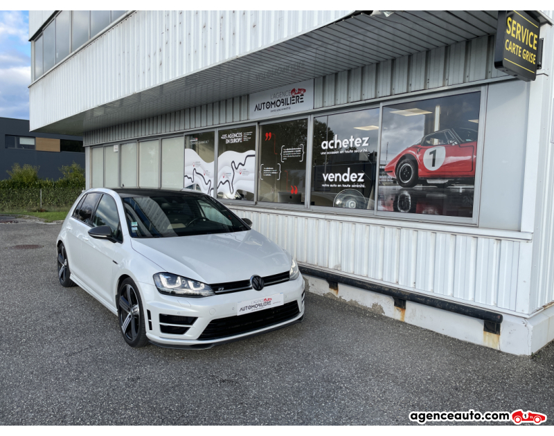 Acquisto Auto Usate, Auto Usate Economiche | Agenzia Automobiliare Volkswagen Golf VII R (I) 2.0 TSI 300 CV DSG6 4Motion - Gros Entretiens Blanc Anno 2015 Automatique Essence