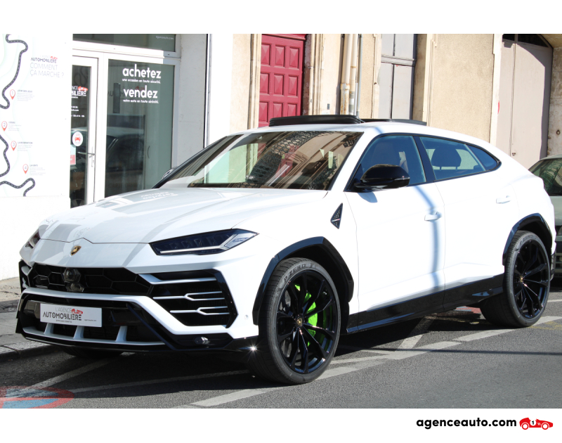 Achat voiture occasion, Auto occasion pas cher | Agence Auto Lamborghini Urus 4.0 V8 650 BI-TURBO 4WD BVA (Toit ouvrant, Garantie Lamborghini, 1 ère main) Argent Année 2020 Automatique Essence
