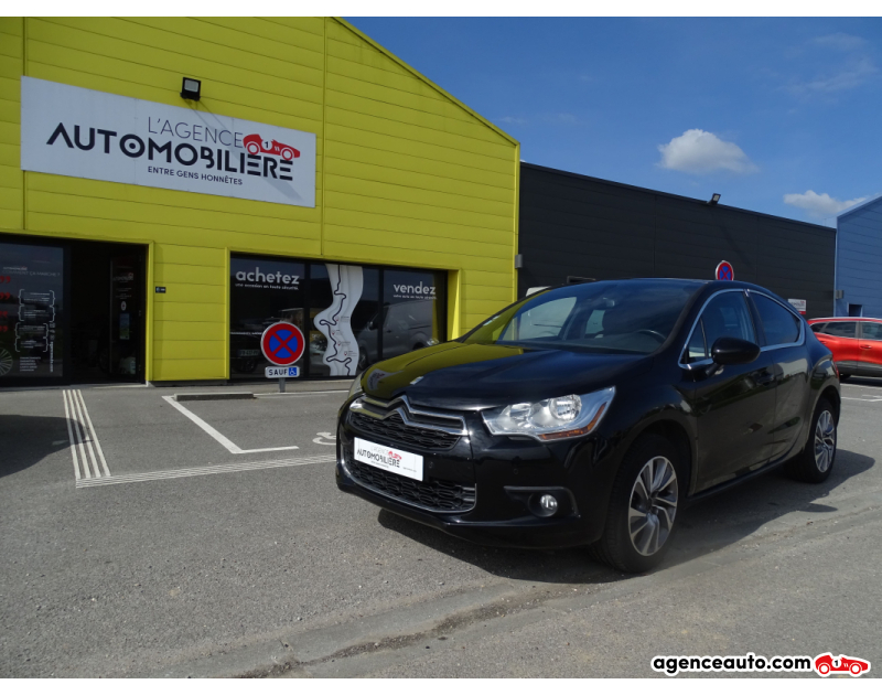 Aankoop Gebruikte Auto, Goedkope Gebruikte Auto | Agence Auto Citroen DS4 1.6 L HDI 112 ch SO CHIC BVA Noir Jaar 2012 Automatique Diesel