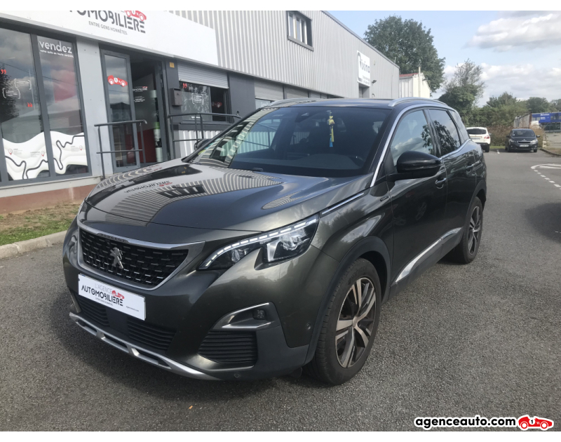 Acquisto Auto Usate, Auto Usate Economiche | Agenzia Automobiliare Peugeot 3008 2.0 HDI 150 CH GT-LINE Gris Anno 2018 Manuelle Diesel
