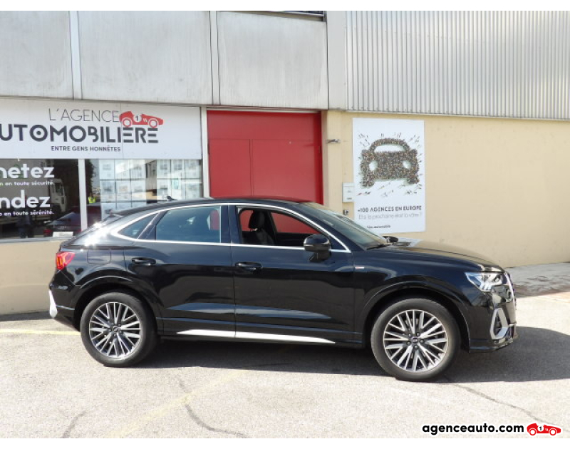 Compra de Carros Usados, Carros Usados Baratos | Auto Immo Audi Q3 Sportback 45 TFSI e S line Attraction Noir Ano 2021 Automatique Hybride