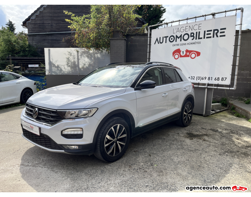 Achat voiture occasion, Auto occasion pas cher | Agence Auto Volkswagen T-roc TSI STYLE Blanc Année 2022 Automatique Essence