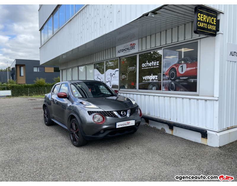 Achat voiture occasion, Auto occasion pas cher | Agence Auto Nissan Juke Tekna N-Connecta 1.2 DIG-T 2WD 115 CV Phase III (Equipée E85) - Garantie 12 Mois Gris Année 2017 Manuelle Bioethanol