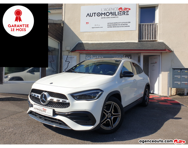 Achat voiture occasion, Auto occasion pas cher | Agence Auto Mercedes Classe GLA 2.0 200 D 150 AMG LINE 8G-DCT BVA8 Blanc Année 2020 Automatique Diesel