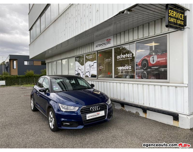 Achat voiture occasion, Auto occasion pas cher | Agence Auto Audi A1 II Sportback 1.4 TSI 125 ch Ambition BVM - Garantie 12 mois Bleu Année 2018 Manuelle Essence