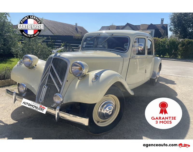 Compra de Carros Usados, Carros Usados Baratos | Auto Immo Citroen Traction/15 11B Beige Ano 1955 Manuelle Essence