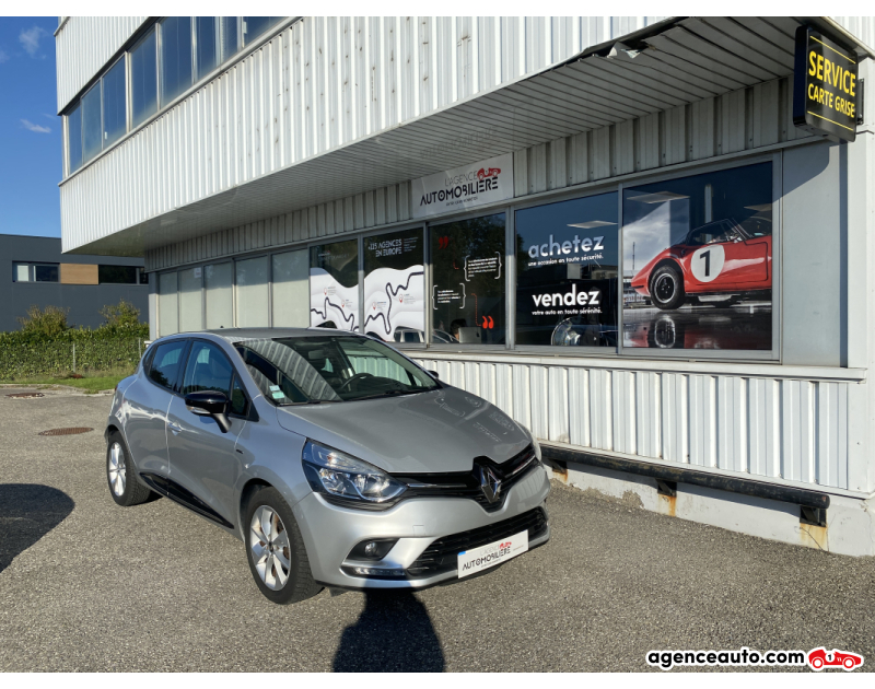 Achat voiture occasion, Auto occasion pas cher | Agence Auto Renault Clio IV II 0.9 TCe Energy S&S 90ch Gris Année 2017 Manuelle Essence