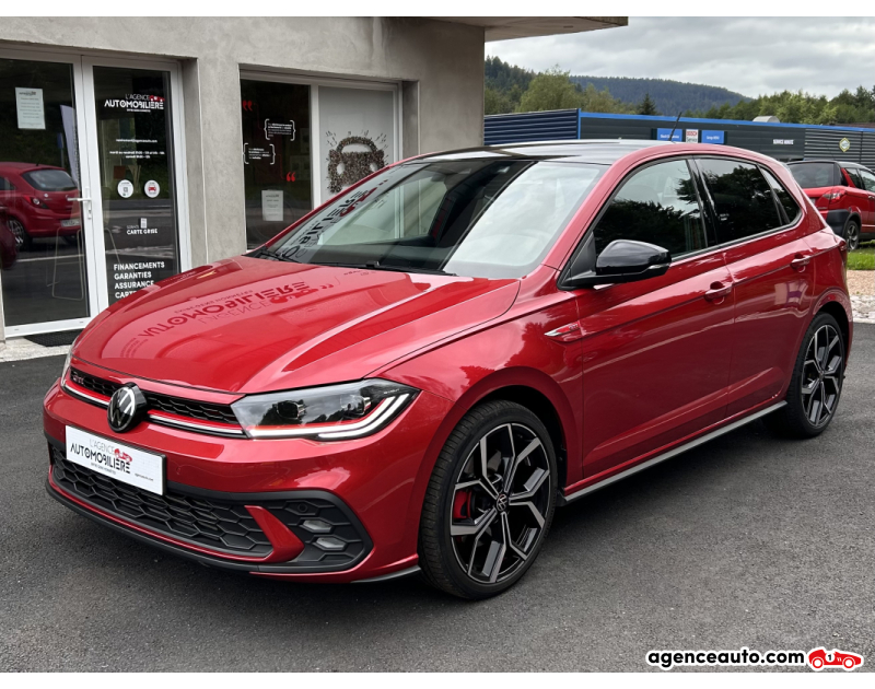 Aankoop Gebruikte Auto, Goedkope Gebruikte Auto | Agence Auto Volkswagen Polo Phase 2 GTI 2.0 TSI 16V DSG7 207 cv Boîte auto Rouge Jaar 2022 Automatique Essence