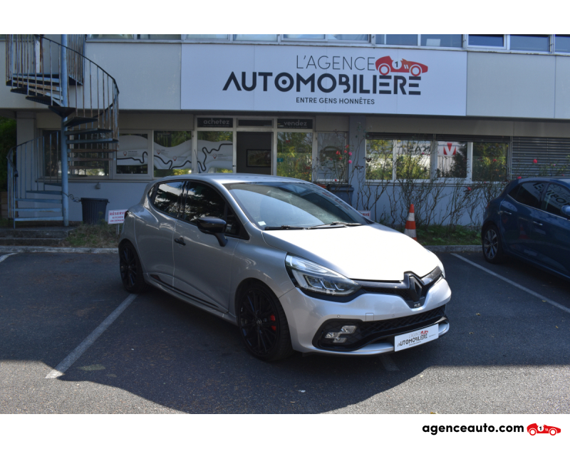Gebrauchtwagenkauf, Günstige Gebrauchtwagen | Automobilienagentur Renault Clio IV RS Trophy  5 Portes Phase 2 1.6 T 220 cv Boîte auto ENTRETIEN EXCLUSIVE REUNAULT Gris Jahr 2018 Automatique Essence