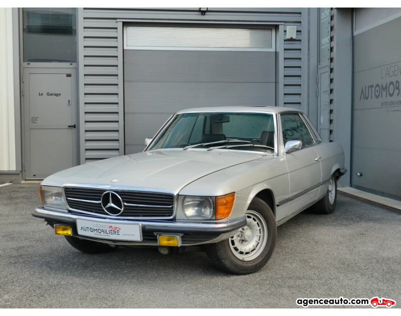 Aankoop Gebruikte Auto, Goedkope Gebruikte Auto | Agence Auto Mercedes SLC 350 V8 200CH Gris Jaar 1979 Manuelle Essence