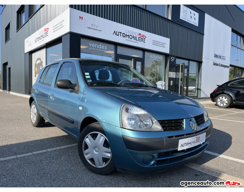 Acquisto Auto Usate, Auto Usate Economiche | Agenzia Automobiliare Renault Clio II 1.5 DCi 65 PHASE II 5P Bleu Anno 2004 Manuelle Diesel