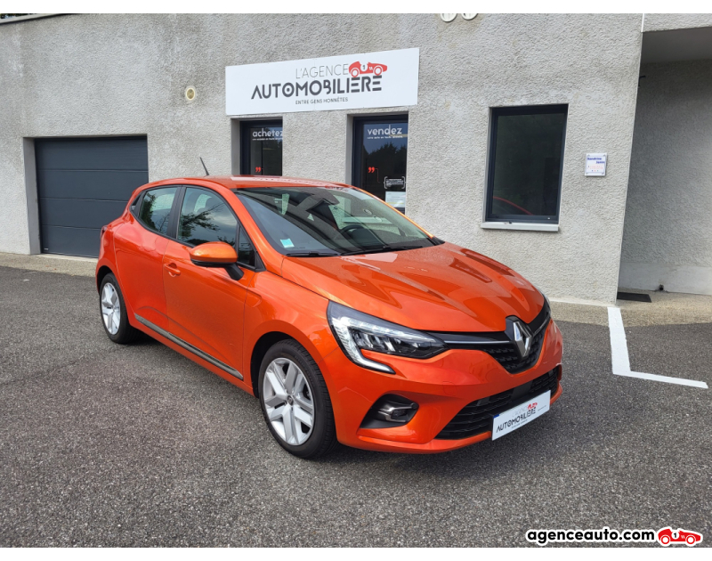 Gebrauchtwagenkauf, Günstige Gebrauchtwagen | Automobilienagentur Renault Clio V  TCE 90CV BUSINESS X TRONIC Orange Jahr 2021 Automatique Essence