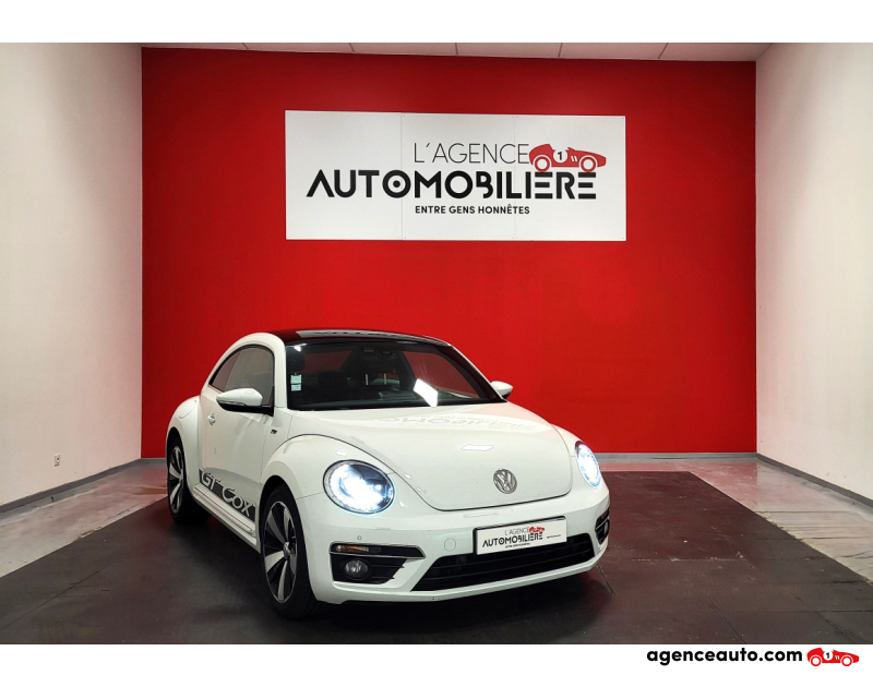 Achat voiture occasion, Auto occasion pas cher | Agence Auto Volkswagen Beetle BEETLE COX GT COX RLINE 2.0L TDI 140 DSG6 TOIT LAQUE NOIR CUIR COMPLET Blanc Année 2014 Automatique Diesel
