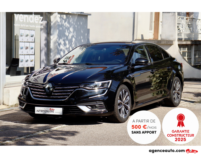 Achat voiture occasion, Auto occasion pas cher | Agence Auto Renault Talisman Berline Ph2 2.0 BlueDCI 160 Intens EDC7 (CarPlay,Caméra,Full LED) Noir Année 2021 Automatique Diesel