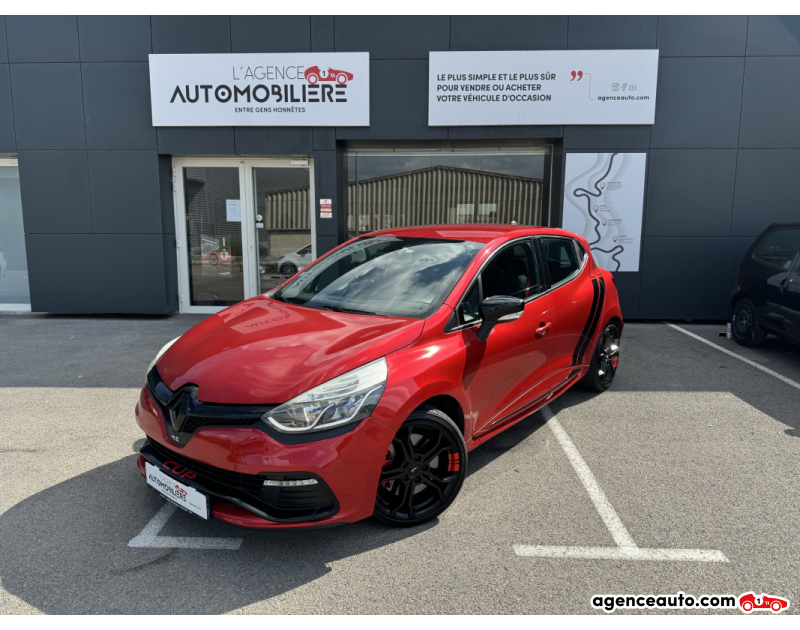 Compra de Coches Usados, Coches Usados Baratos %'|'% Agence Auto Renault Clio RS 1.6 16v EDC6 200 cv CUP Rouge Flamme Rouge Año 2013 Automatique Essence