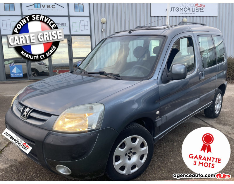Achat voiture occasion, Auto occasion pas cher | Agence Auto Peugeot Partner 2.0 HDi 90 cv Gris Année 2005 Manuelle Diesel