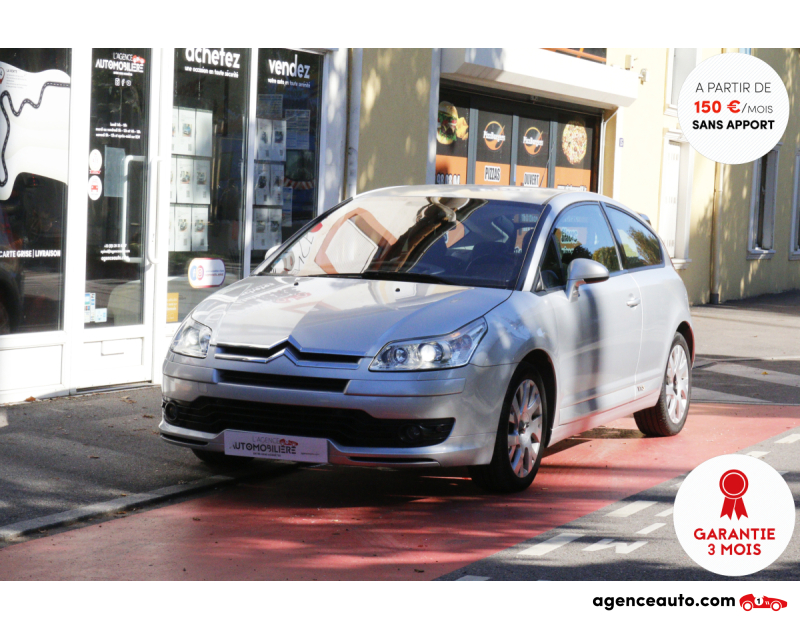 Achat voiture occasion, Auto occasion pas cher | Agence Auto Citroen C4 VTS 2.0 180 BVM (Distribution à jour, JBL, Xénon) Gris Année 2006 Manuelle Essence