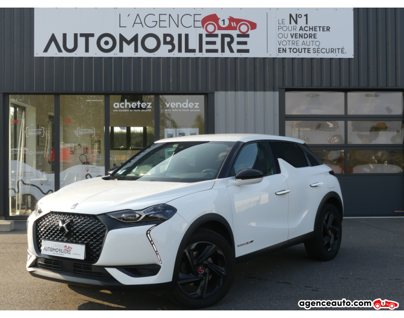Achat voiture occasion, Auto occasion pas cher | Agence Auto Citroen DS3 PERFORMANCE LINE 130CV BVA Blanc Année 2019 Automatique Essence