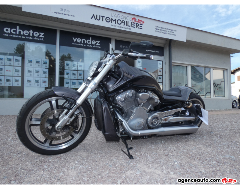 Achat voiture occasion, Auto occasion pas cher | Agence Auto Harley Davidson V-Rod Muscle CUSTOM 1250CC Noir Année 2013 Manuelle Essence