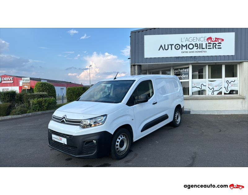 Achat voiture occasion, Auto occasion pas cher | Agence Auto Citroen Berlingo III 1.6 BLUEHDI 100 S&S XL 950 KG CLUB Blanc Année 2019 Manuelle Diesel