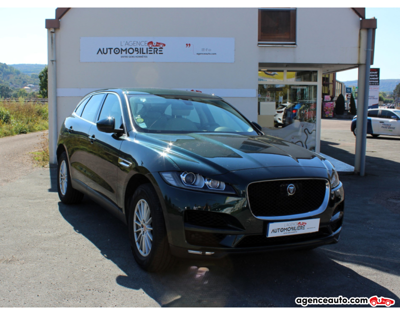 Achat voiture occasion, Auto occasion pas cher | Agence Auto Jaguar F-Pace V6 3.0 D 300 CH AWD * BOITE AUTOMATIQUE BVA 8 - 59 000 KMS Vert Année 2017 Automatique Diesel