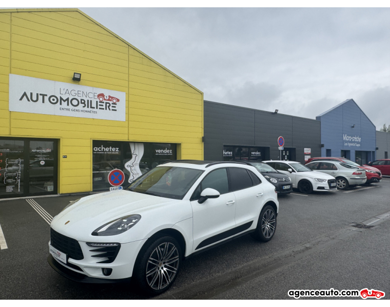 Gebrauchtwagenkauf, Günstige Gebrauchtwagen | Automobilienagentur Porsche Macan 3L V6 Macan S 340cv Blanc Jahr 2018 Automatique Essence