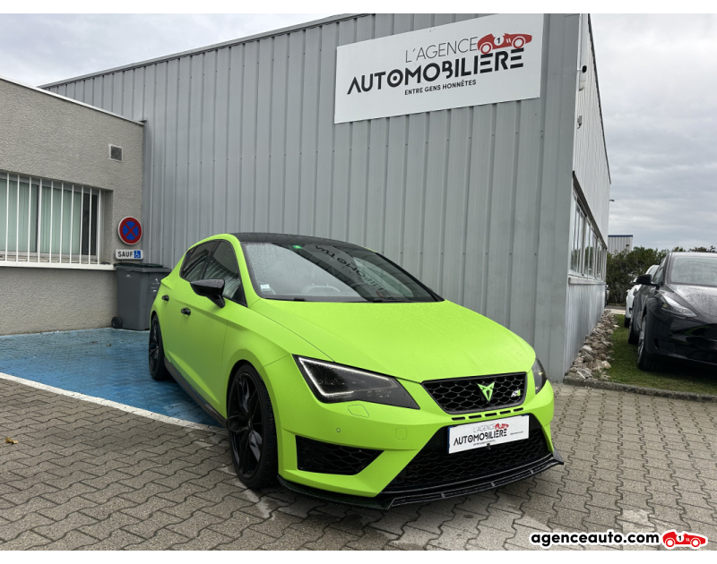 Compra de Coches Usados, Coches Usados Baratos %'|'% Agence Auto Seat Leon 2.0 TSI 290 DSG 6 CUPRA Vert Año 2016 Automatique Essence