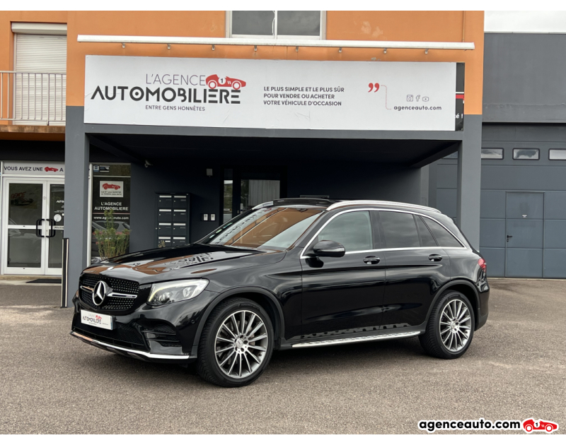 Achat voiture occasion, Auto occasion pas cher | Agence Auto Mercedes Classe GLC 220D 4MATIC 9G-Tronic 170 CV Amg Toit Ouvrant Hayon Electrique Noir Année 2016 Automatique Diesel