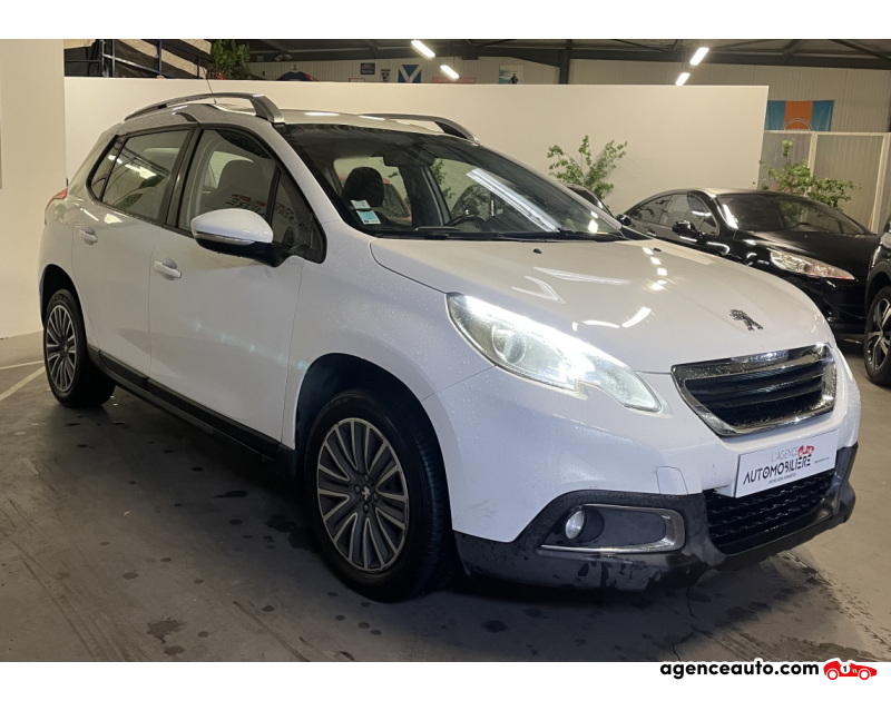 Achat voiture occasion, Auto occasion pas cher | Agence Auto Peugeot 2008 1.6l HDI ACTIVE Blanc Année 2014 Manuelle Diesel