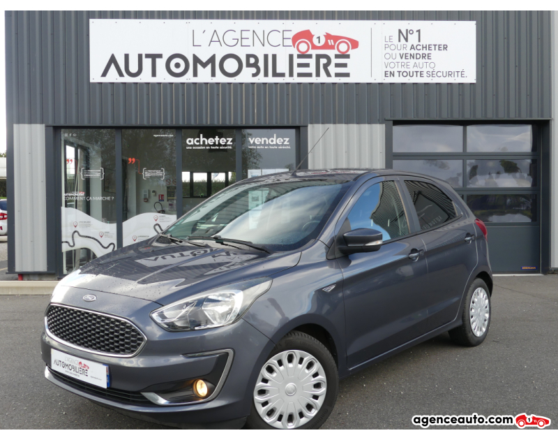 Achat voiture occasion, Auto occasion pas cher | Agence Auto Ford Ka+ 1.2 Ti-VCT 12V 85 cv Gris Année 2019 Manuelle Essence