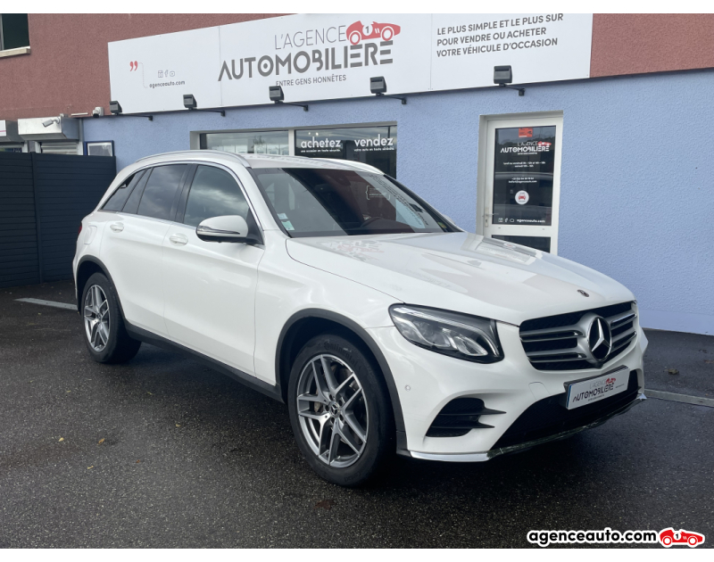 Achat voiture occasion, Auto occasion pas cher | Agence Auto Mercedes Classe GLC 250d Sportline 4Matic 9G-Tronic 1ère main Blanc Année 2019 Automatique Diesel