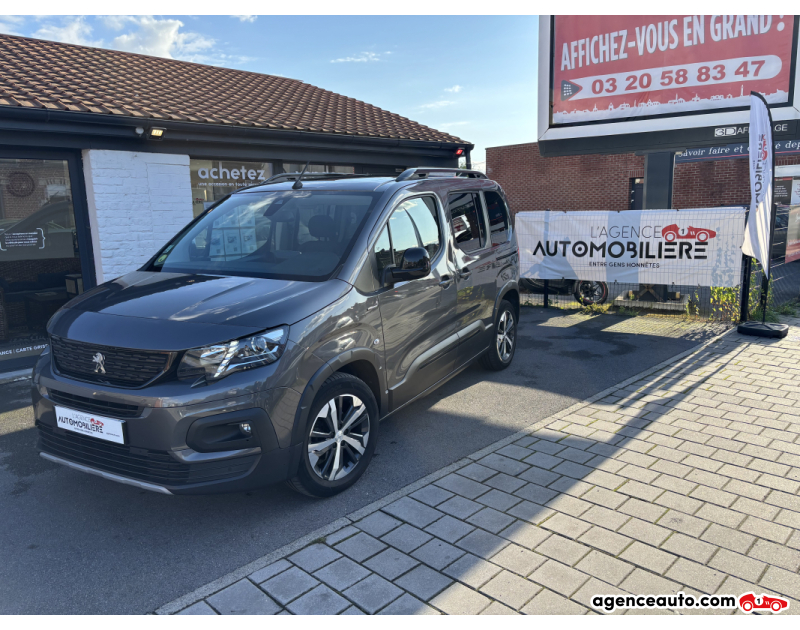 Gebrauchtwagenkauf, Günstige Gebrauchtwagen | Automobilienagentur Peugeot RIFTER 1.5 BLUEHDI 100 GT LINE TOIT ZENITH 1ère MAIN Gris Jahr 2021 Manuelle Diesel