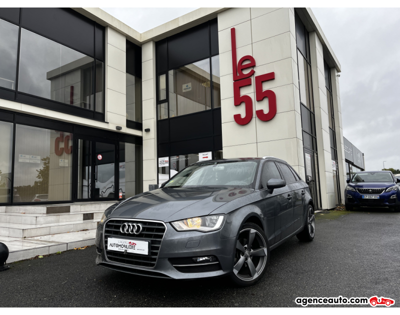 Achat voiture occasion, Auto occasion pas cher | Agence Auto Audi A3 (2) SPORTBACK 1.6 TDI 110 DESIGN Gris Année 2016 Manuelle Diesel