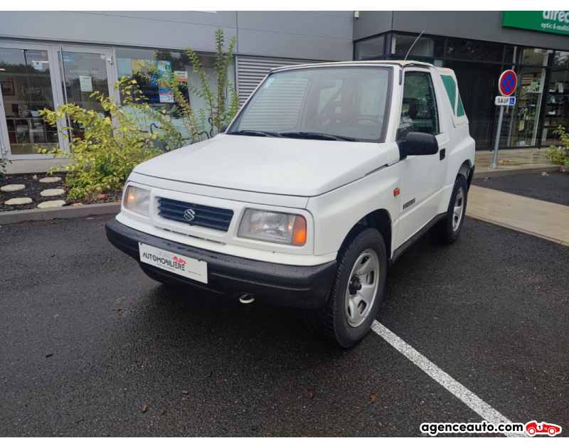 Achat voiture occasion, Auto occasion pas cher | Agence Auto Suzuki Vitara 1.6 8v 96cv Blanc Année 1996 Manuelle Essence