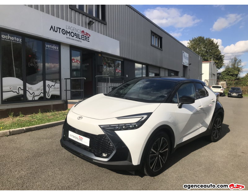 Gebrauchtwagenkauf, Günstige Gebrauchtwagen | Automobilienagentur Toyota C-HR Toyota C-HR Hybride Collection Premiere 200 / toit panoramique Blanc Jahr 2024 Automatique Hybride