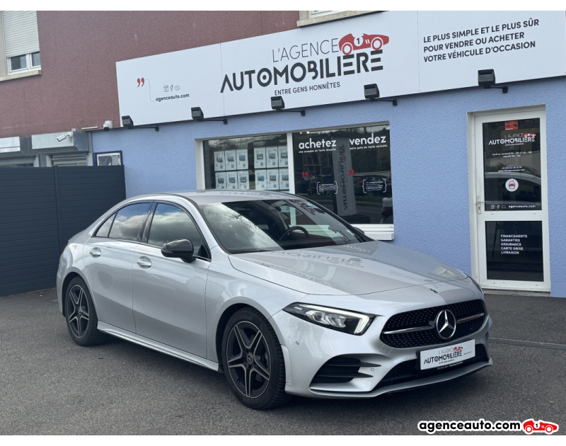 Aankoop Gebruikte Auto, Goedkope Gebruikte Auto | Agence Auto Mercedes Classe A Berline Berline 200 d 150ch AMG Line 8G-DCT Gris Jaar 2022 Automatique Diesel