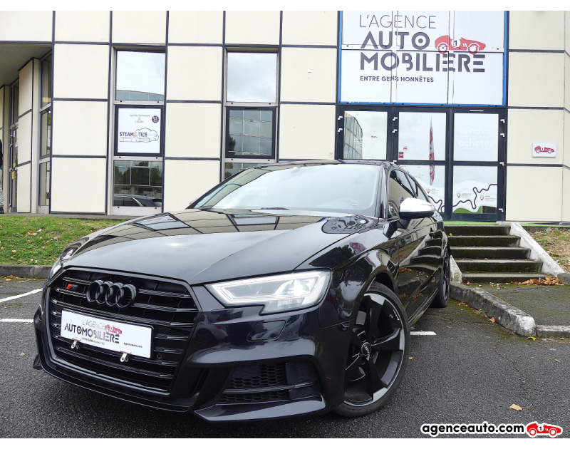 Aankoop Gebruikte Auto, Goedkope Gebruikte Auto | Agence Auto Audi S3 2.0 TFSI 310 QUATTRO S-TRONIC Noir Jaar 2017 Automatique Essence