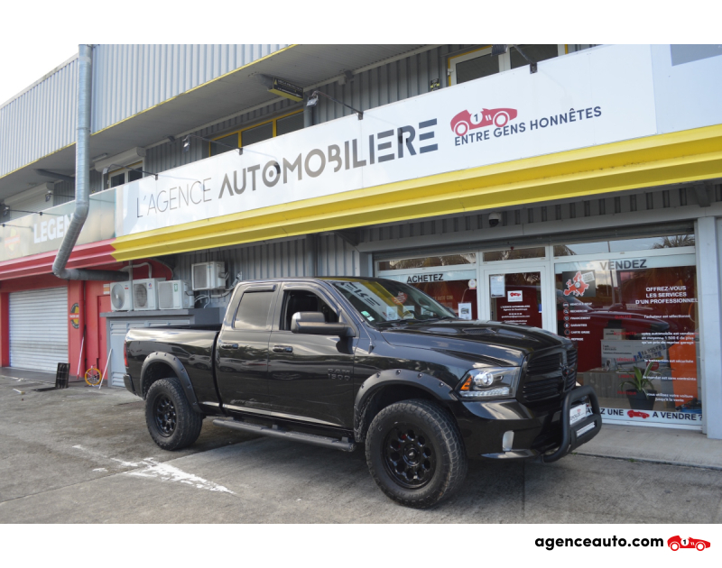 Aankoop Gebruikte Auto, Goedkope Gebruikte Auto | Agence Auto Dodge Ram 1500 5.7 V8 390 HEMI CREW CAB SPORT Noir Jaar 2016 Automatique Essence